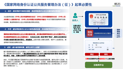 2024图解 公安部国家互联网信息办公室制定国家网络身份认证公共服务管理办法(征求意见稿)——炼石网络视角下的互联网公共服务新篇章